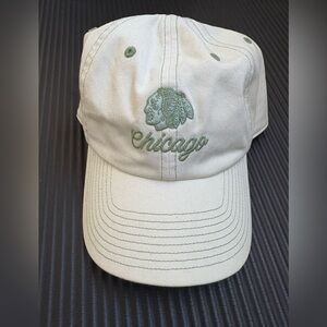 47 Brand Women's Blackhawks Hat (Pale Green)